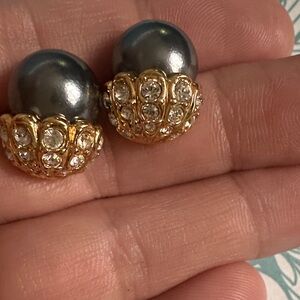Joan Rivers  Faux Pearl Earrings